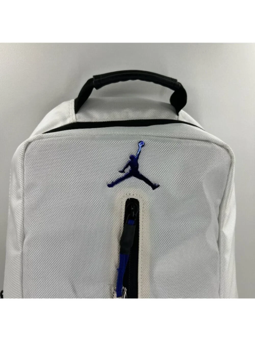 Nike Air Jordan Retro 11 Concord Backpack Men One Size Laptop Sleeve White Black